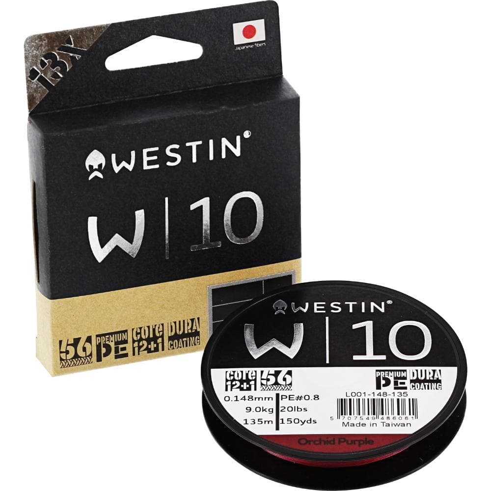 Westin W10 13-Braid 135m 0.10mm 6.1kg Orchid Purple