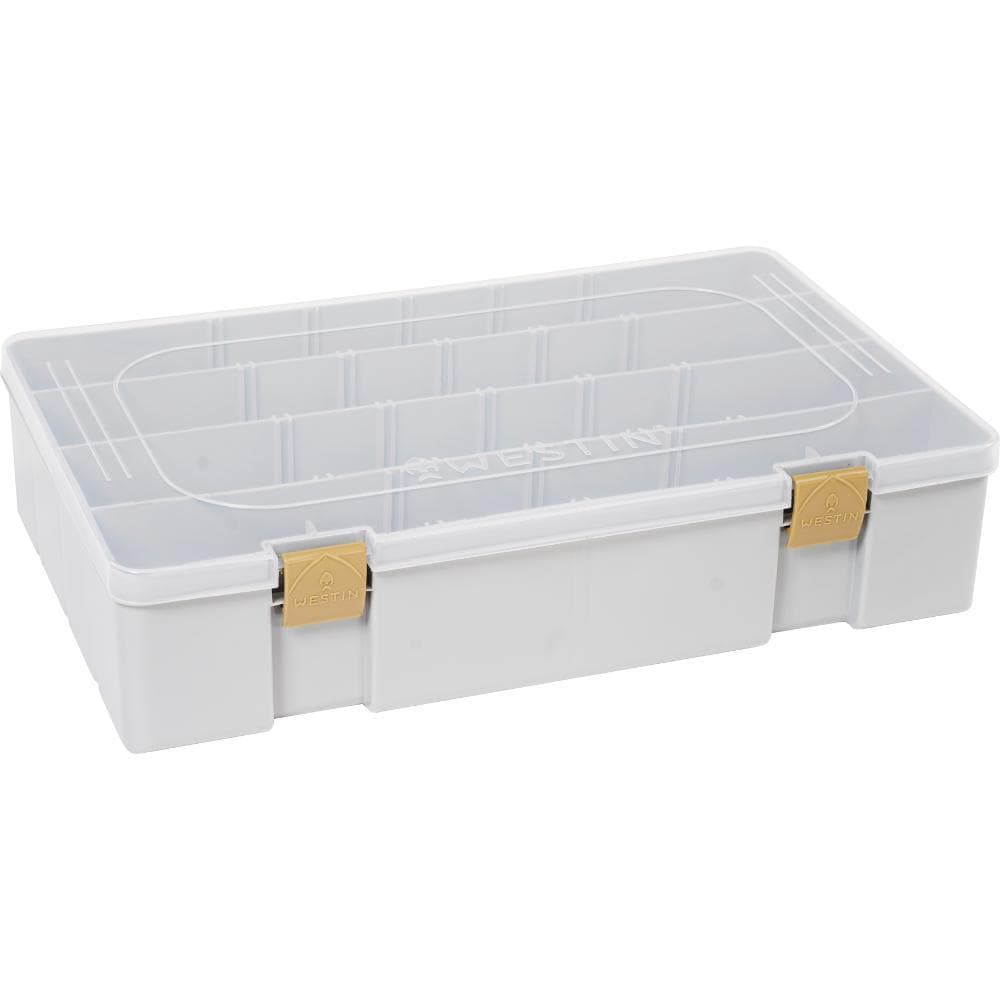 Westin W3 Tackle Box 36x22.5x8cm S4 Grey/Clear