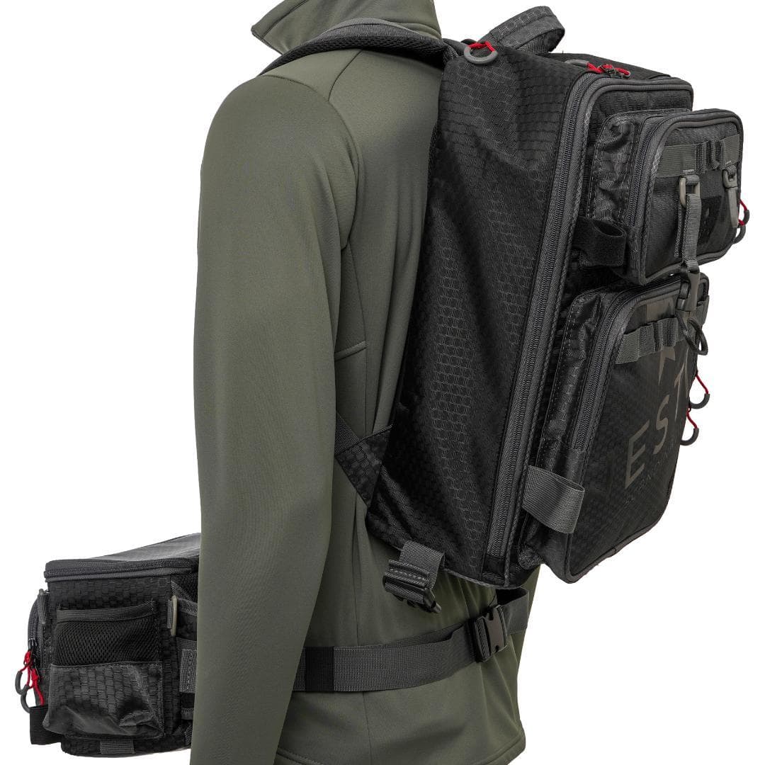 Westin W4 Master 3 In 1 Backpack 3 Boxes XL Titanium Black - foto 4