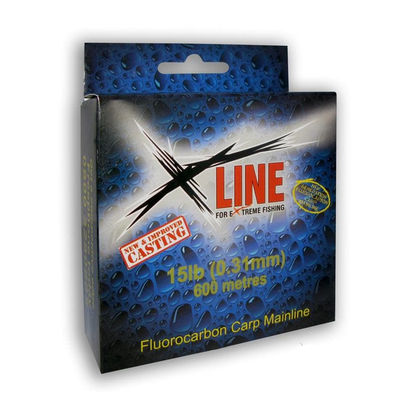 X-Line Fluorocarbon 600m 20lb - 0.37mm - foto 2