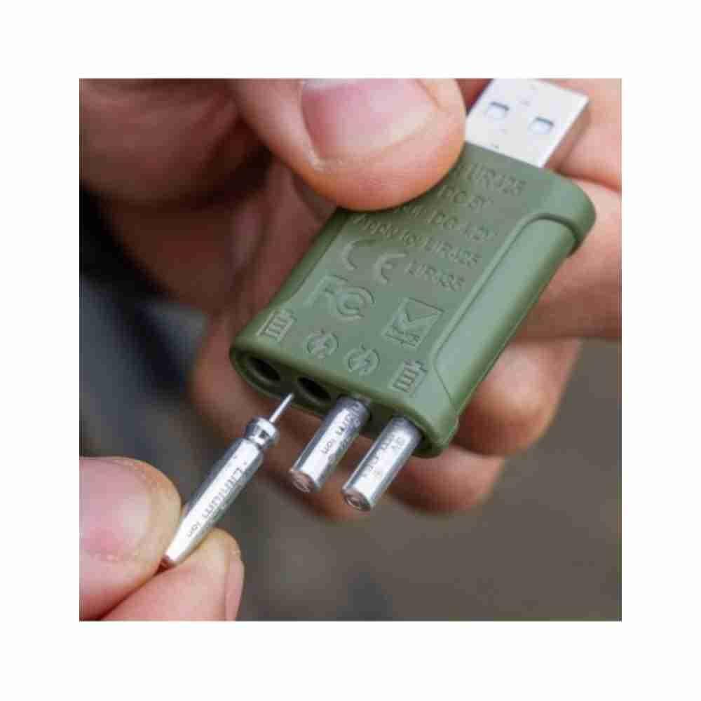 Zebco After Dark Rechargeable Needle Battery Set LIR425 3.7v - foto 3