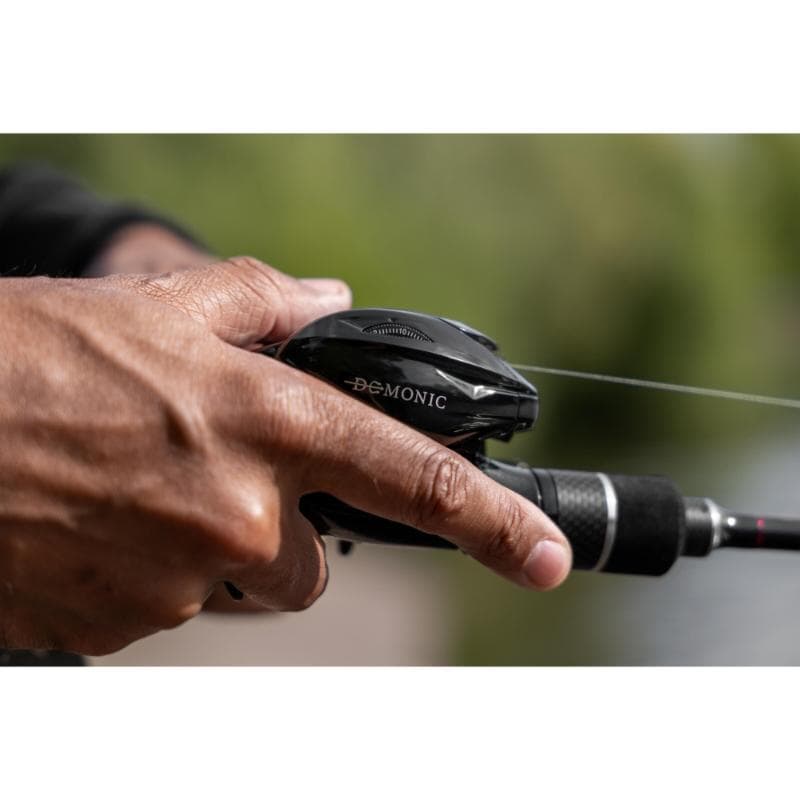 Zebco Demonic All Black 150 LWH Baitcast Reel - foto 8