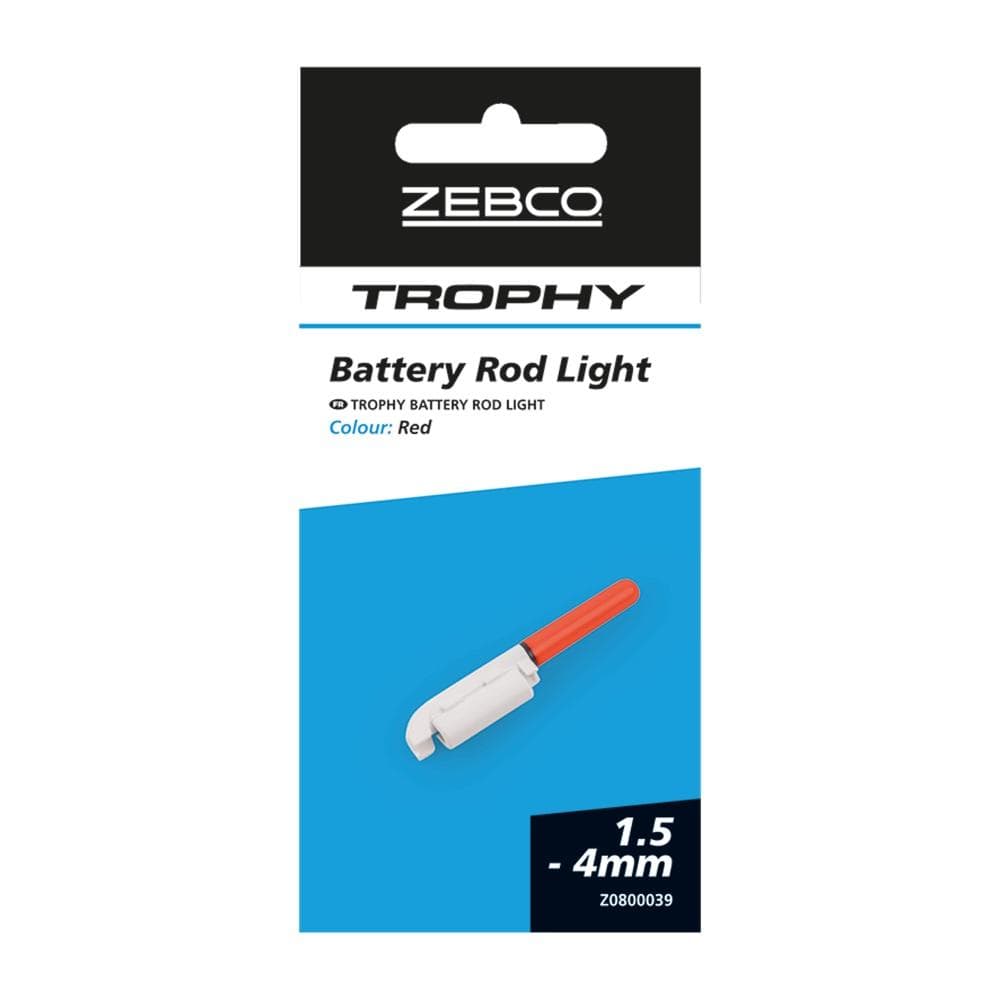 Zebco Trophy Battery Rod Light 1.5-4mm Red
