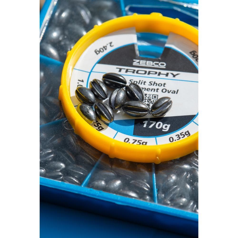 Zebco Trophy Oval Split Shot Assortment 170g - foto 3