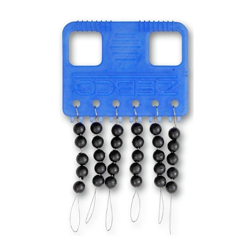 Zebco Trophy Rubber Beads Black L