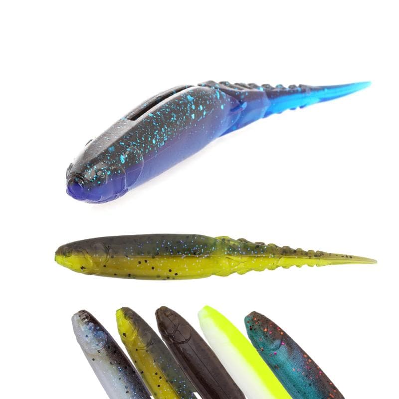 Zman Chatterspike 4.5" Inch Green Pumpkin - foto 2