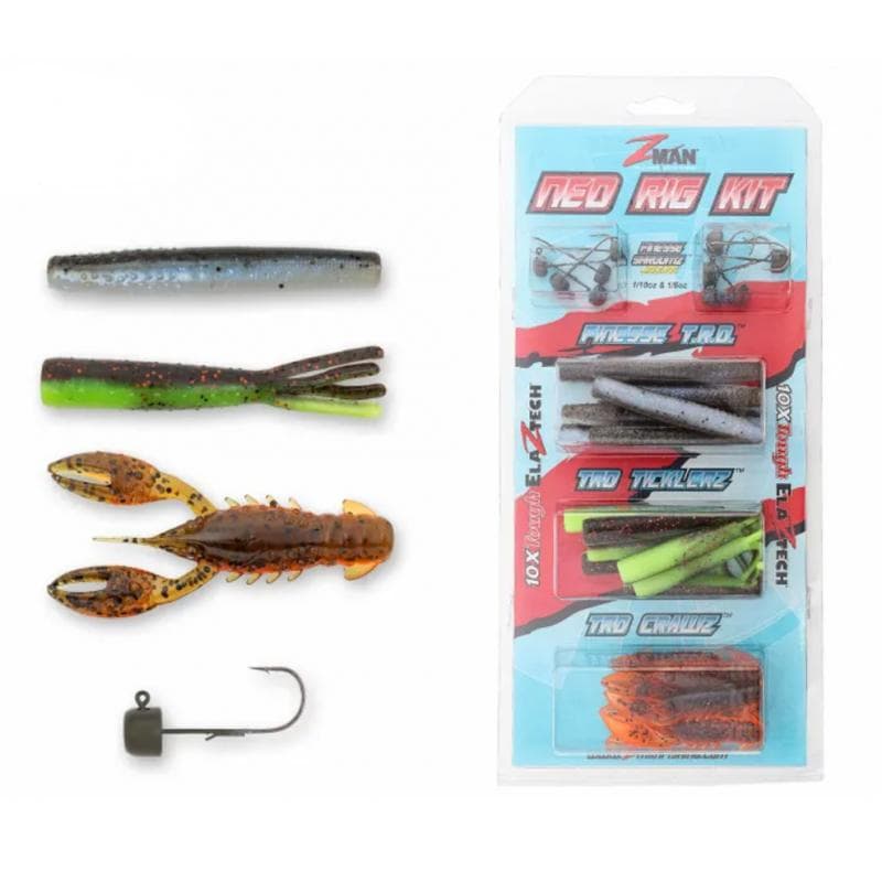 Zman Ned Rig Kit Hot Colors